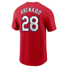 Nolan Arenado St. Louis Cardinals Fuse Name & Number T-Shirt Red