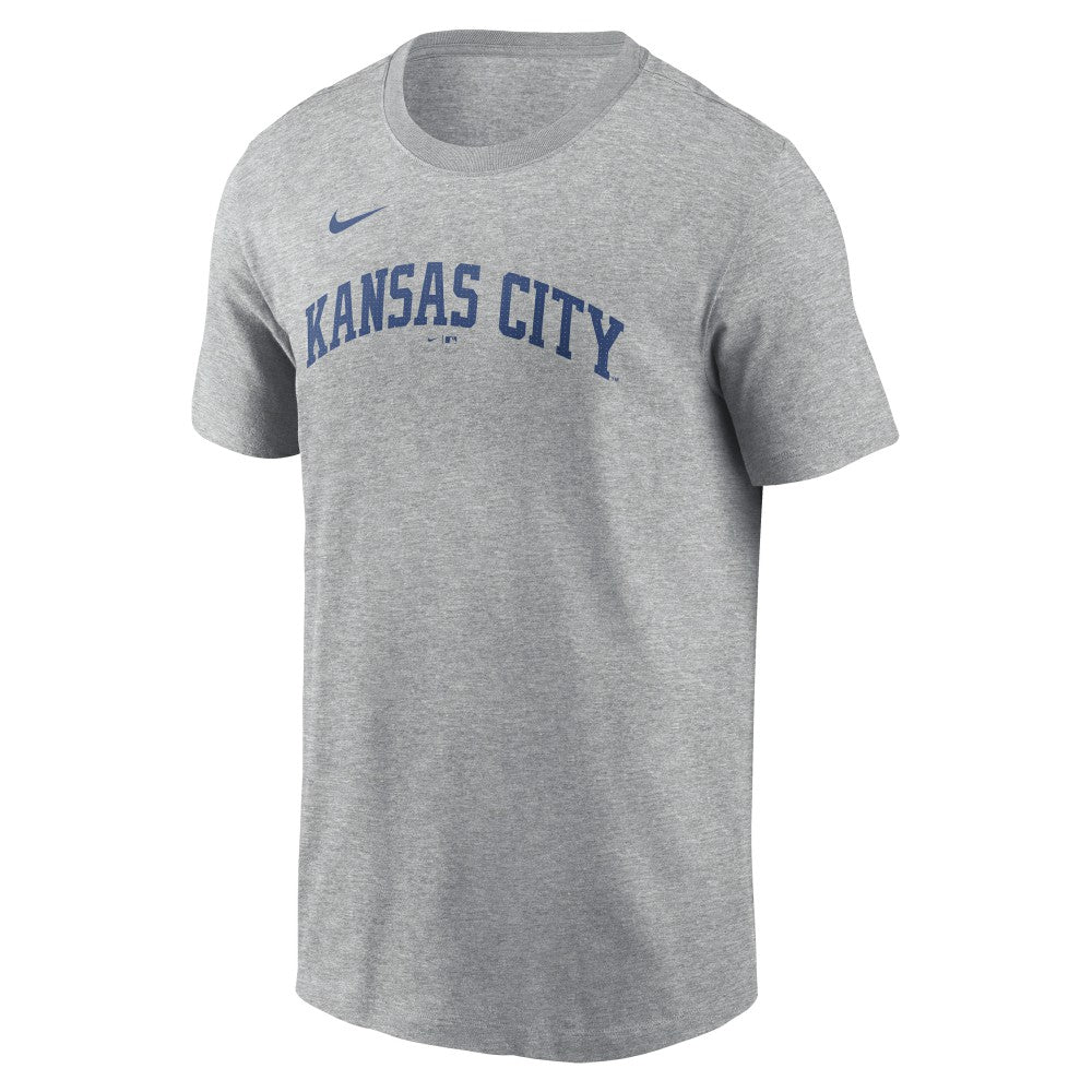Bobby Witt Jr. Kansas City Royals Fuse Name & Number T-Shirt Gray