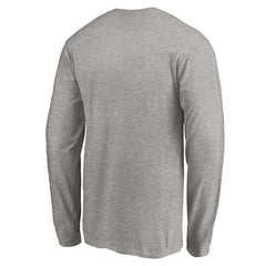 Charlotte Hornets Team Arch Knockout Long Sleeve T-Shirt - Heather Gray on sale