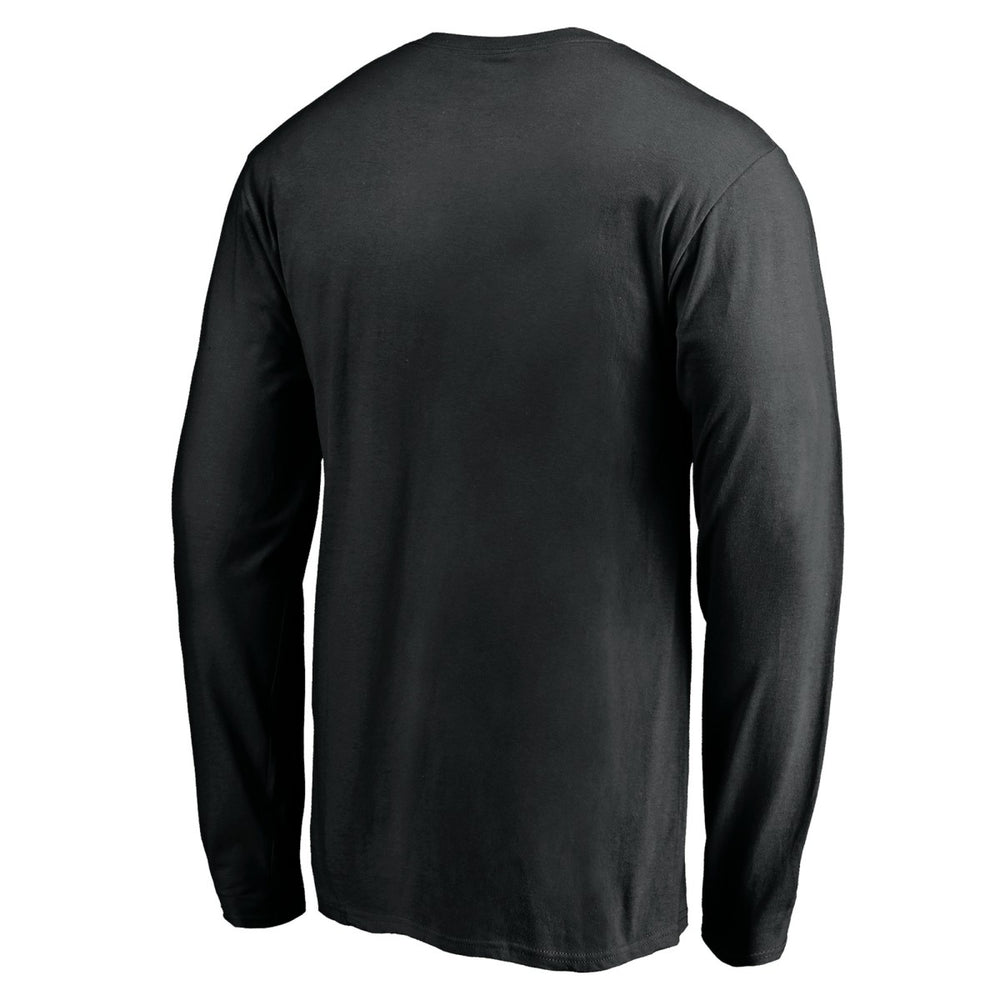 Toronto Raptors Team Arch Knockout Long Sleeve T-Shirt - Black sale
