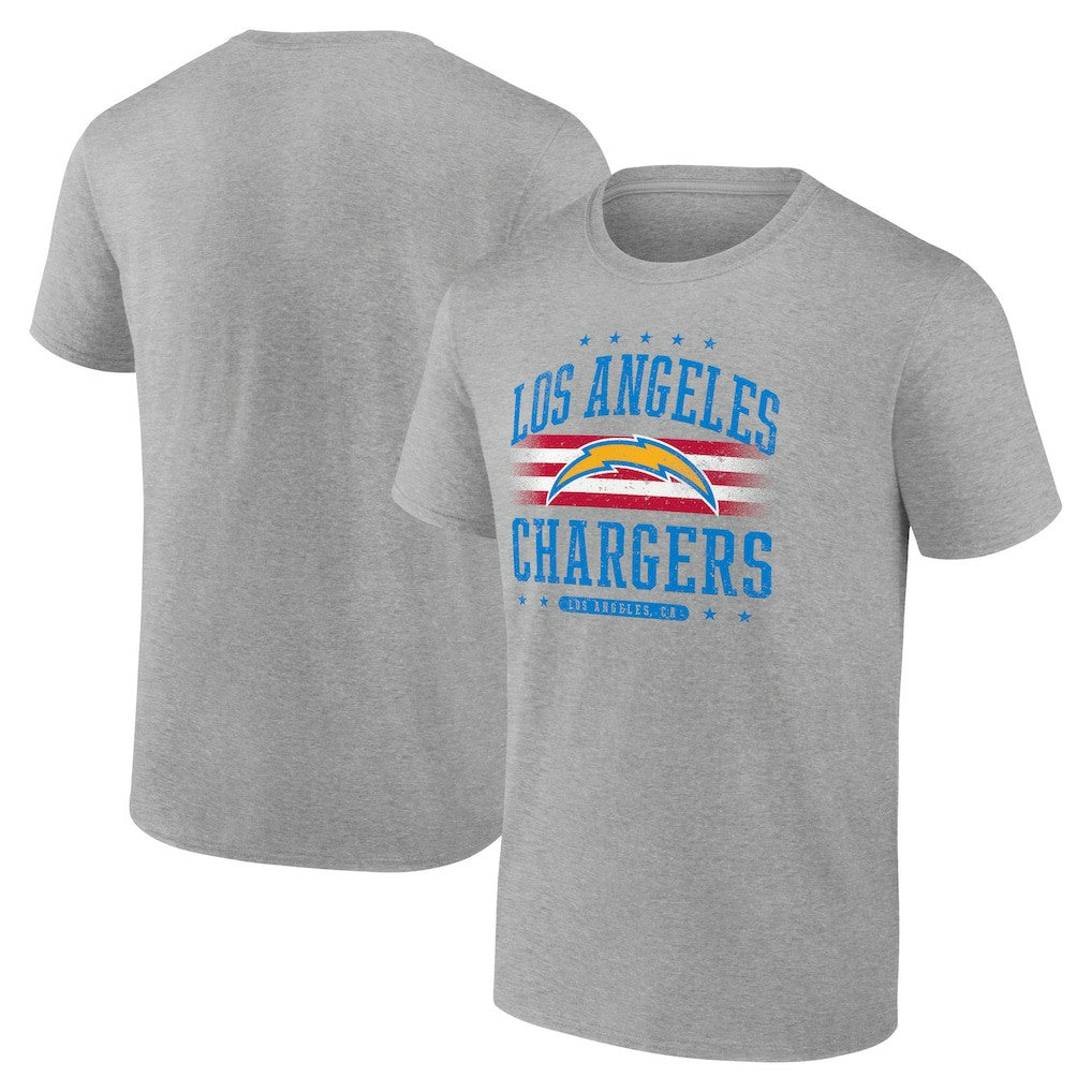 Los Angeles Chargers Americana T-Shirt - Gray discount