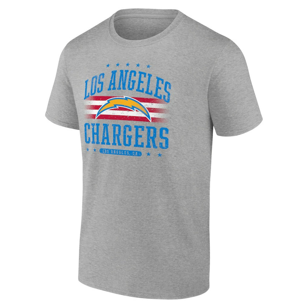 Los Angeles Chargers Americana T-Shirt - Gray discount