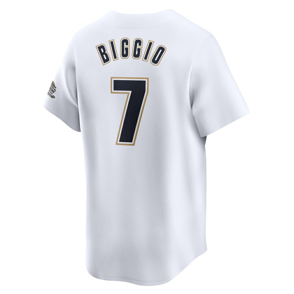 Craig Biggio Houston Astros Throwback Cooperstown Collection Limited Jersey White