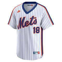 Darryl Strawberry New York Mets Throwback Cooperstown Limited Jersey Navy