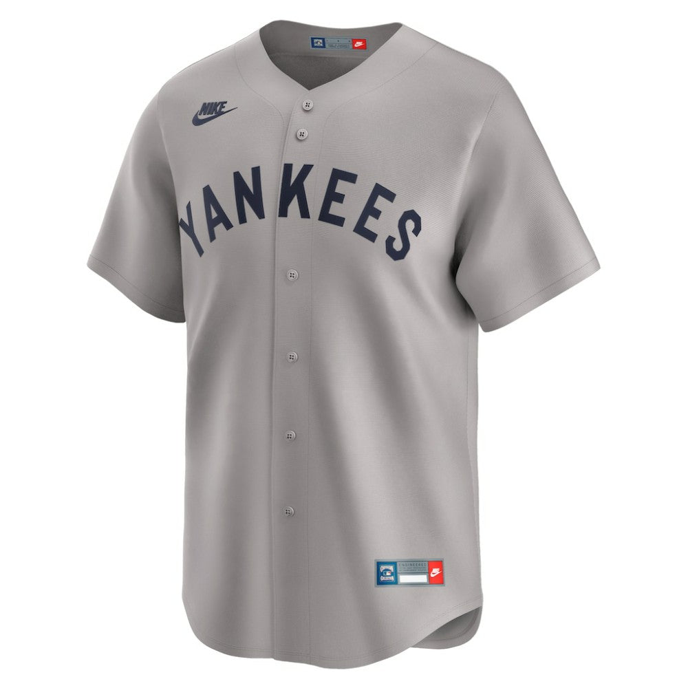 Mickey Mantle New York Yankees Throwback Cooperstown Collection Limited Jersey Gray