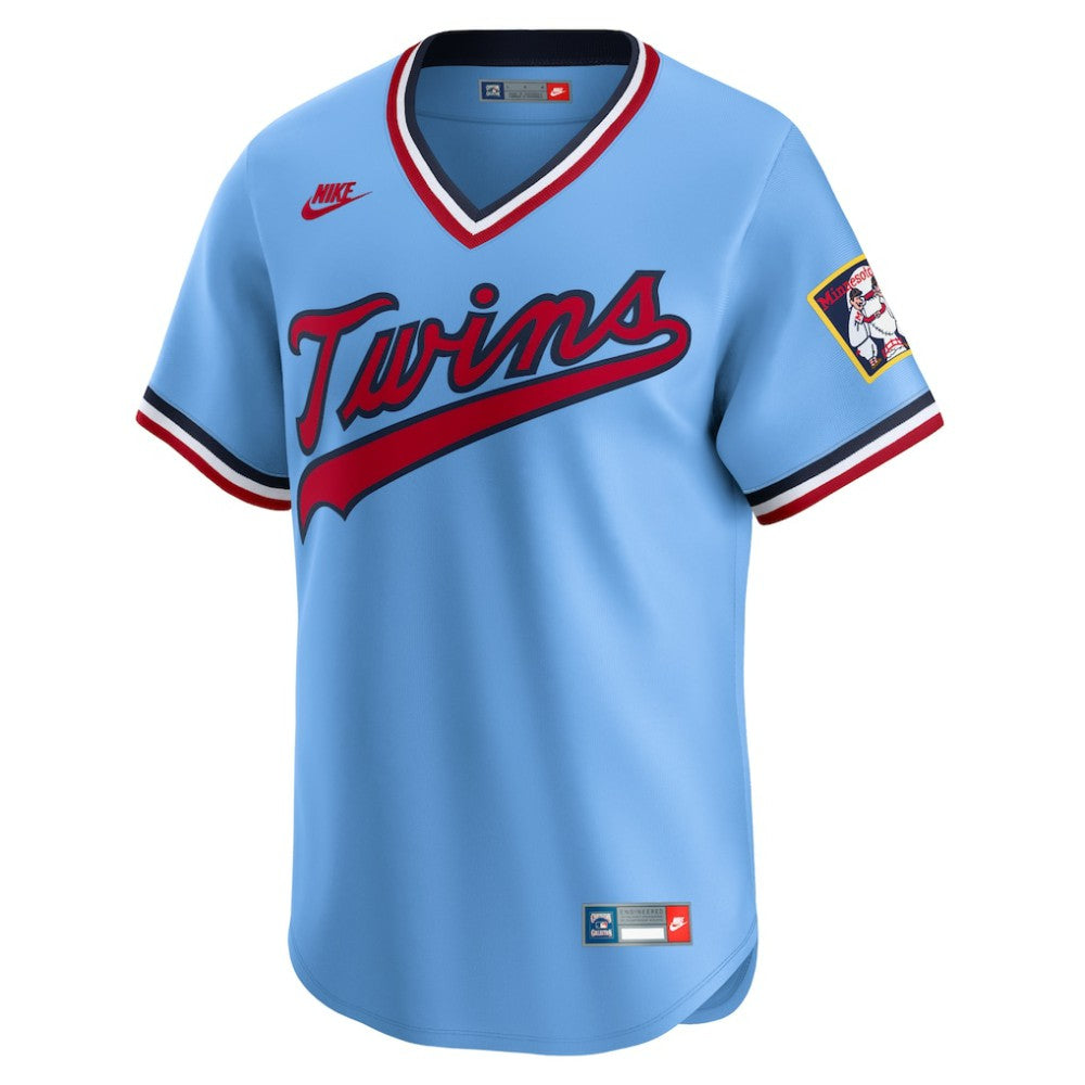 Minnesota Twins Cooperstown Collection Limited Jersey Light Blue