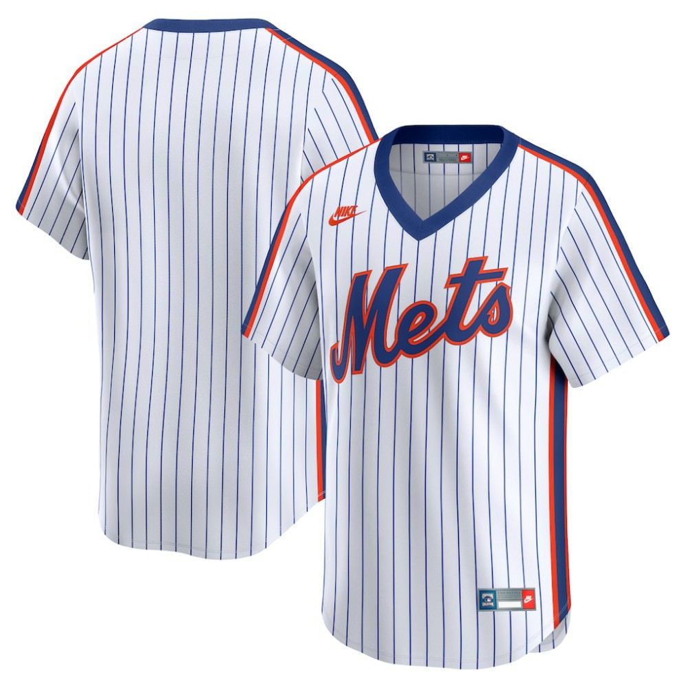 New York Mets Cooperstown Collection Limited Jersey White
