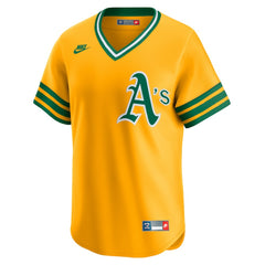 Athletics Cooperstown Collection Limited Jersey Gold