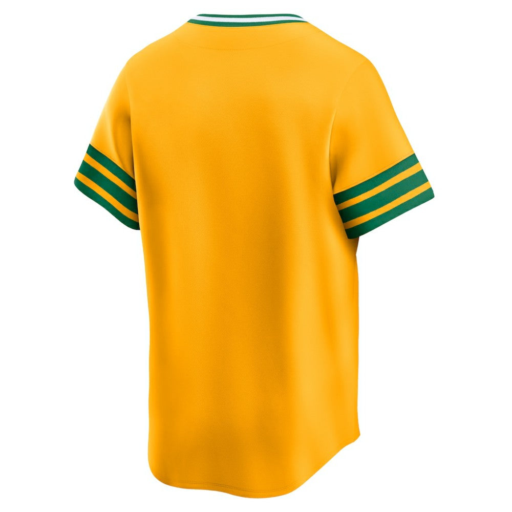 Athletics Cooperstown Collection Limited Jersey Gold
