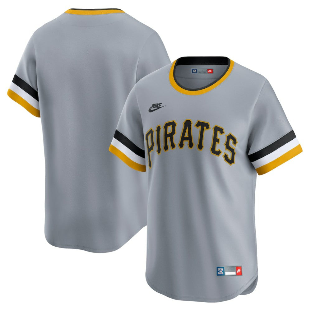 Pittsburgh Pirates Cooperstown Collection Limited Jersey Gray