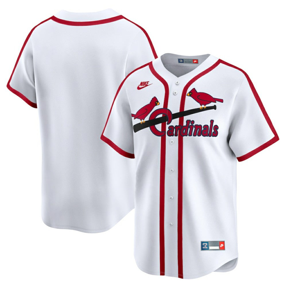 St. Louis Cardinals Cooperstown Collection Limited Jersey White