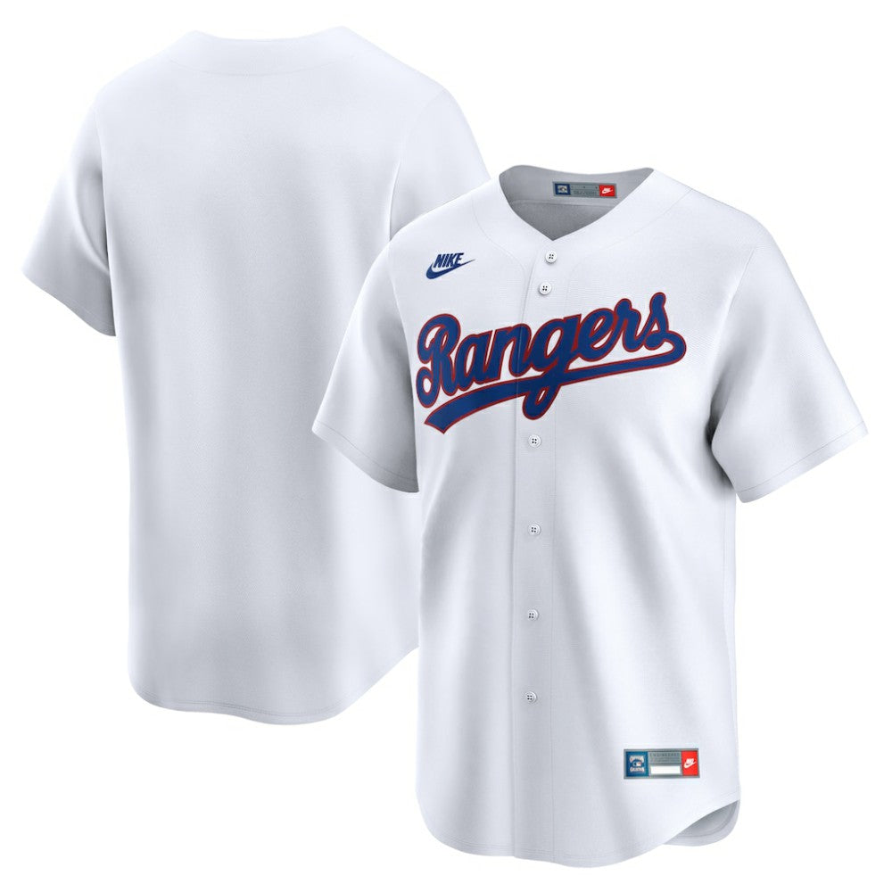 Texas Rangers Cooperstown Collection Limited Jersey White