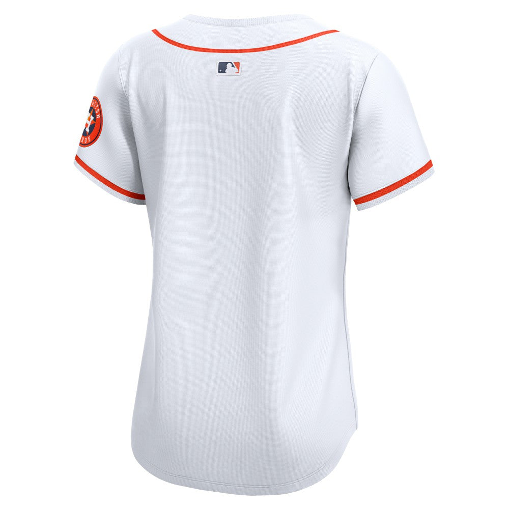 Houston Astros Women's Home Limited Jersey White