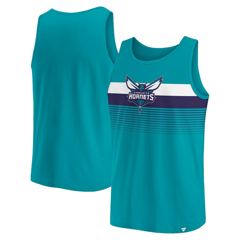 Charlotte Hornets Wild Game Tank Top - Teal cheap