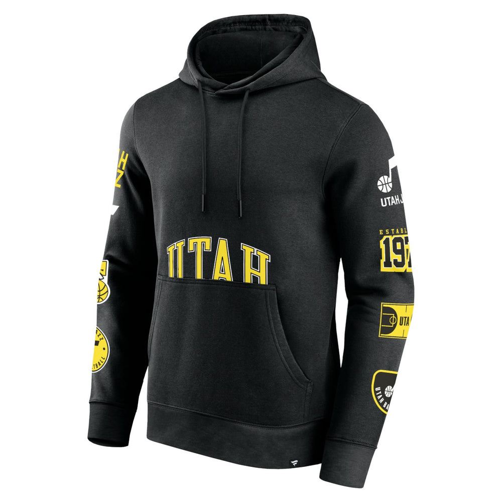 Utah Jazz Home Court Pullover Hoodie - Black on sale