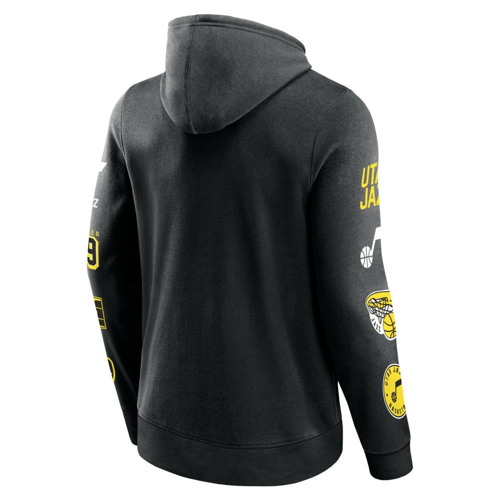Utah Jazz Home Court Pullover Hoodie - Black on sale