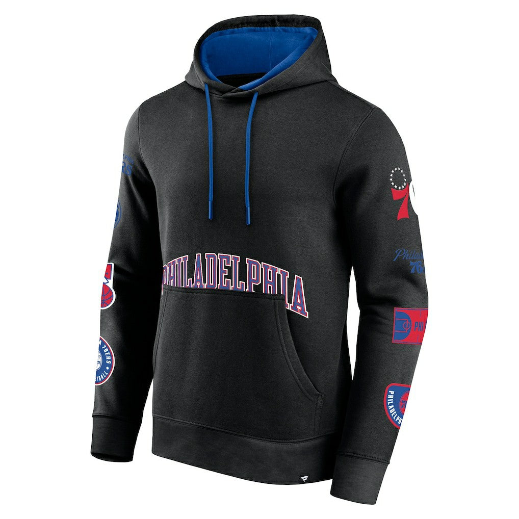 Philadelphia 76ers Home Court Pullover Hoodie - Black online