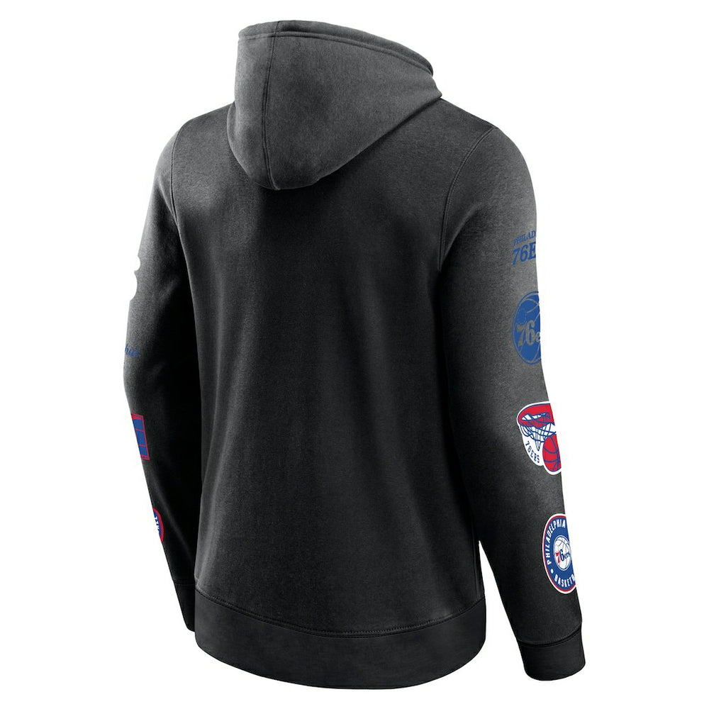 Philadelphia 76ers Home Court Pullover Hoodie - Black online