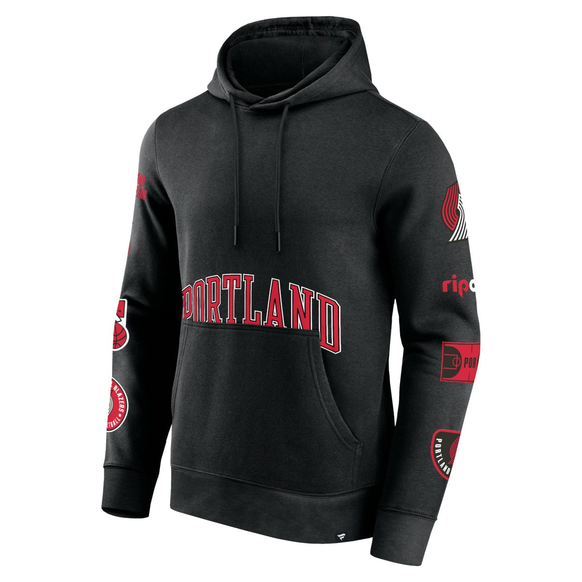 Portland Trail Blazers Home Court Pullover Hoodie - Black cheap