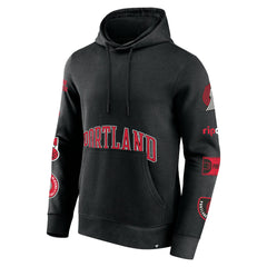 Portland Trail Blazers Home Court Pullover Hoodie - Black cheap
