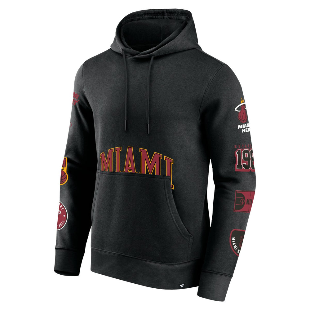 Miami Heat Home Court Pullover Hoodie - Black sale