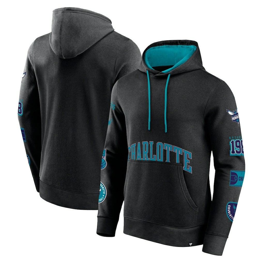 Charlotte Hornets Home Court Pullover Hoodie - Black online