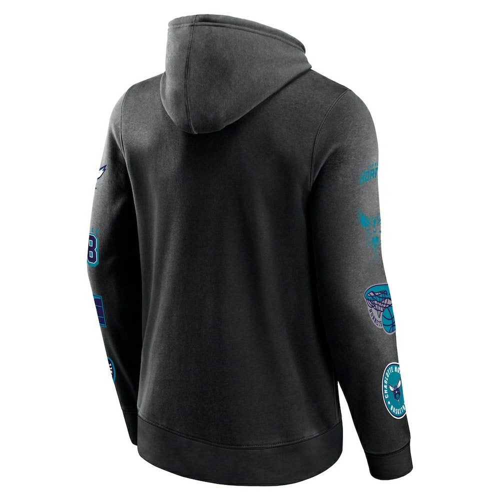 Charlotte Hornets Home Court Pullover Hoodie - Black online