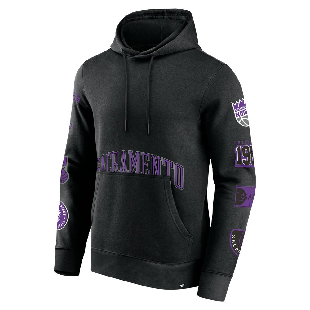Sacramento Kings Home Court Pullover Hoodie - Black on sale