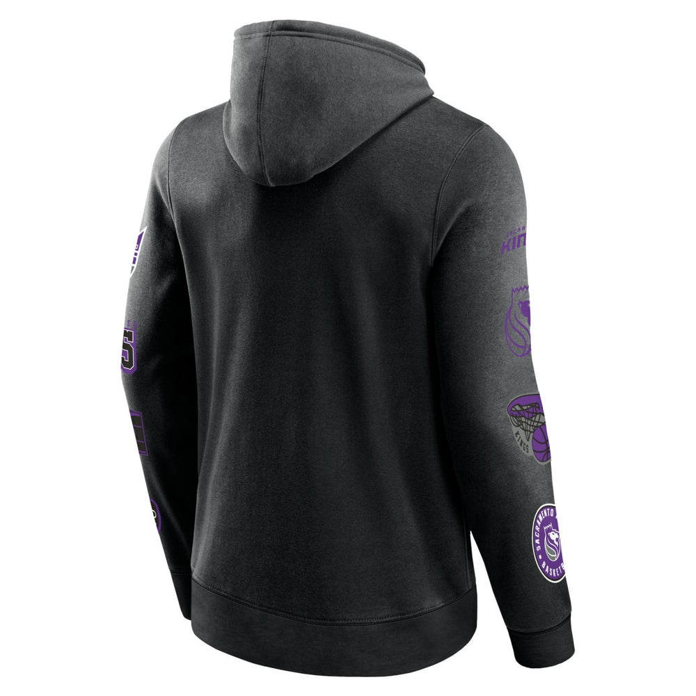 Sacramento Kings Home Court Pullover Hoodie - Black on sale