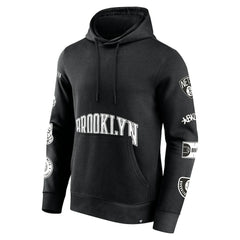 Brooklyn Nets Home Court Pullover Hoodie - Black shop
