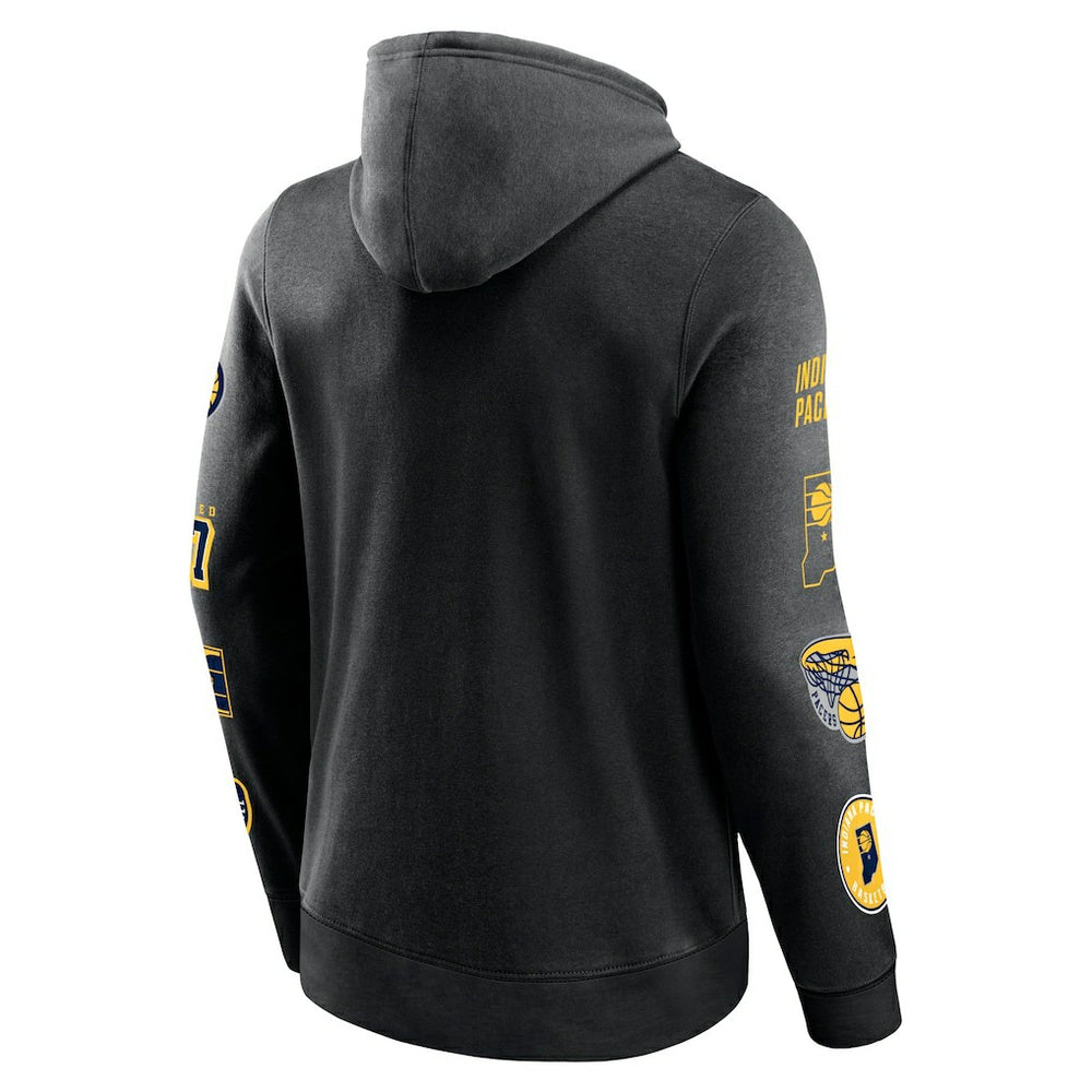 Indiana Pacers Home Court Pullover Hoodie - Black cheap