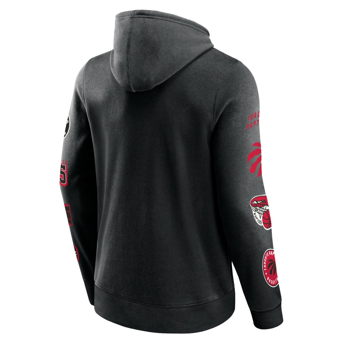 Toronto Raptors Home Court Pullover Hoodie - Black on sale