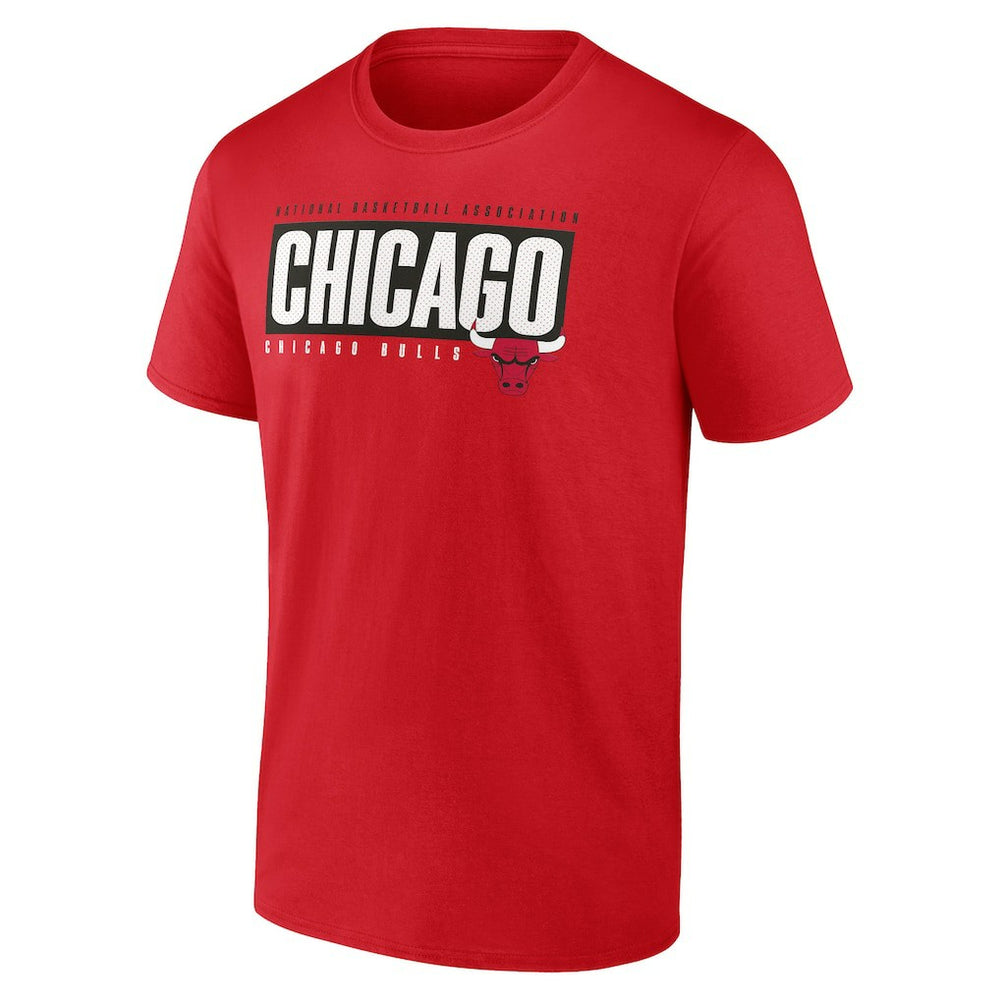 Chicago Bulls Box Out T-Shirt sale - Red discount
