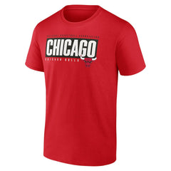 Chicago Bulls Box Out T-Shirt sale - Red discount