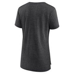 Los Angeles Lakers Women's League Leader Tri-Blend T-Shirt - Heather Charcoal shop