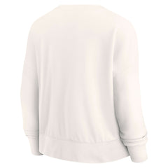 Milwaukee Bucks Women's Close the Game Pullover Sweatshirt - Cream discount