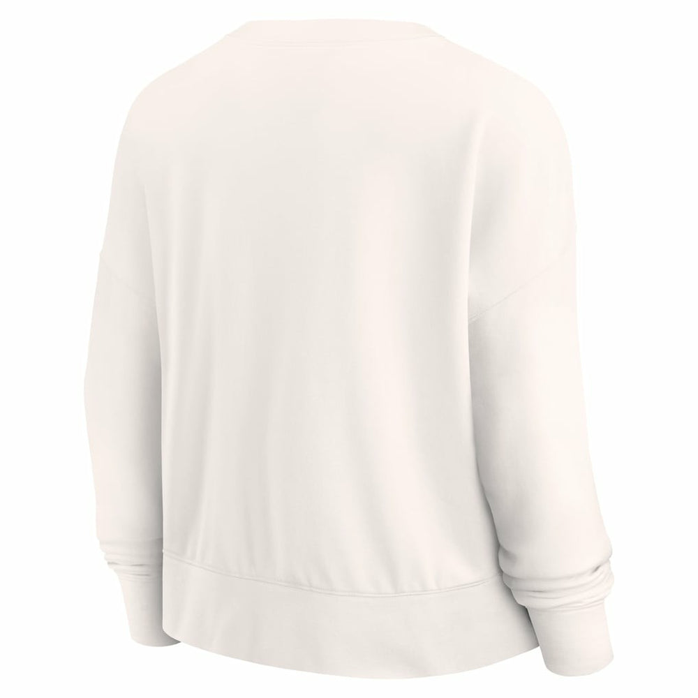Dallas Mavericks Women's Close the Game Pullover Sweatshirt sale - Cream on sale