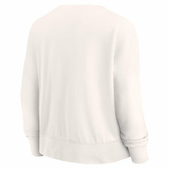 Dallas Mavericks Women's Close the Game Pullover Sweatshirt sale - Cream on sale