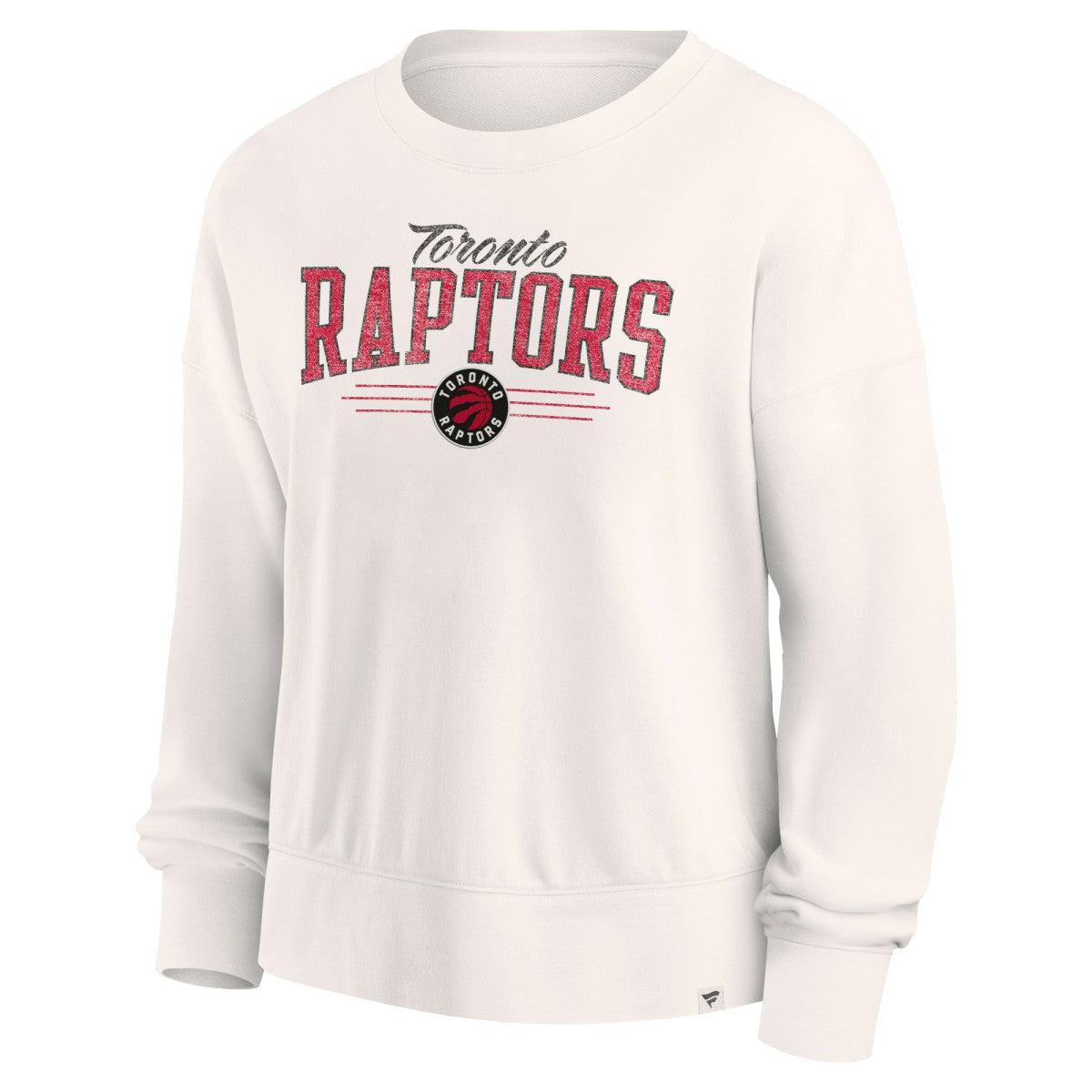 Toronto Raptors Women's Close the Game Pullover Sweatshirt - Cream cheap
