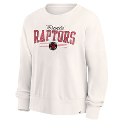 Toronto Raptors Women's Close the Game Pullover Sweatshirt - Cream cheap