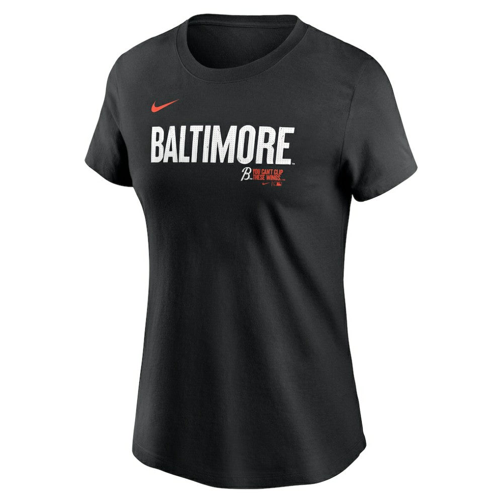 Adley Rutschman Baltimore Orioles Women's City Connect Fuse Name & Number T-Shirt Black