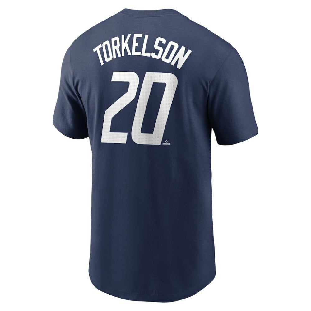 Spencer Torkelson Detroit Tigers 2024 City Connect Fuse Name & Number T-Shirt Navy
