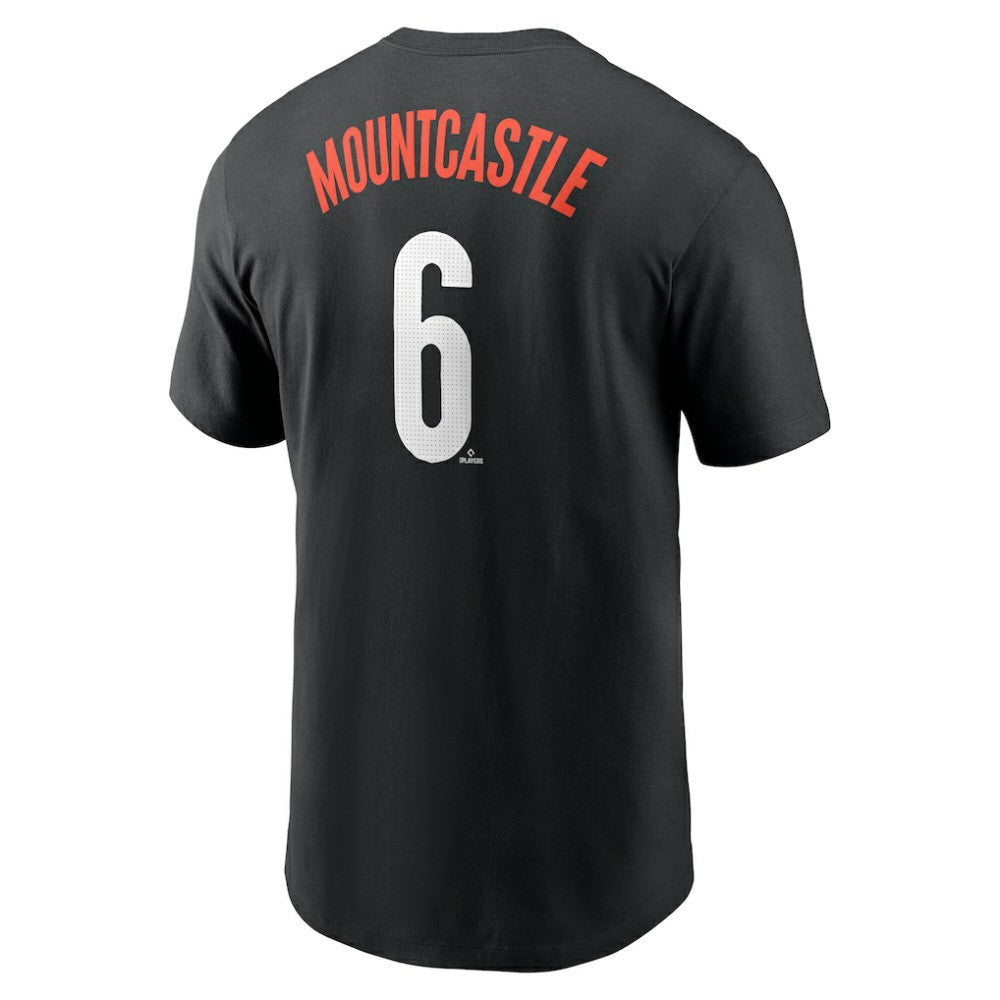 Ryan Mountcastle Baltimore Orioles City Connect Fuse Name & Number T-Shirt Black