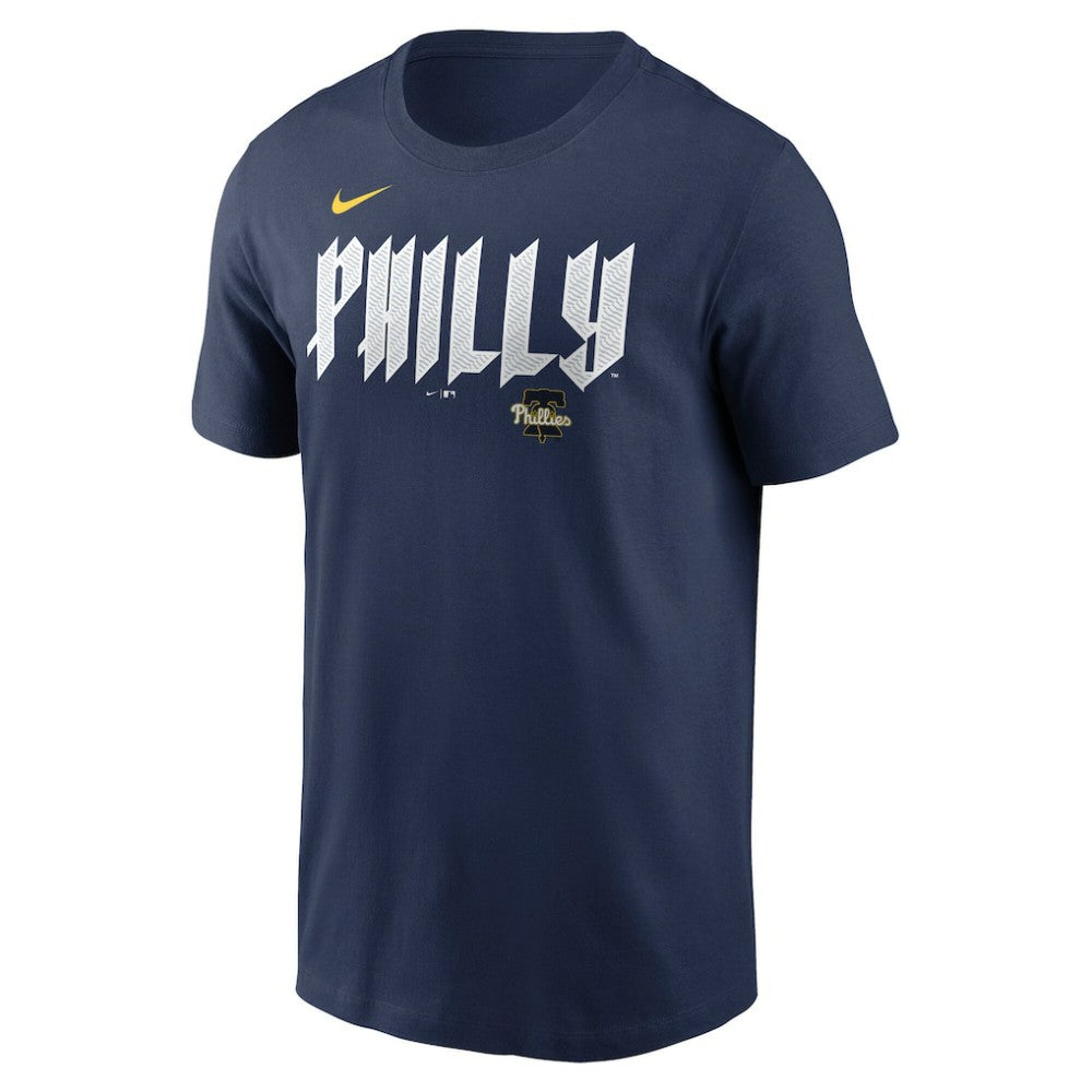 Alec Bohm Philadelphia Phillies 2024 City Connect Fuse Name & Number T-Shirt Navy