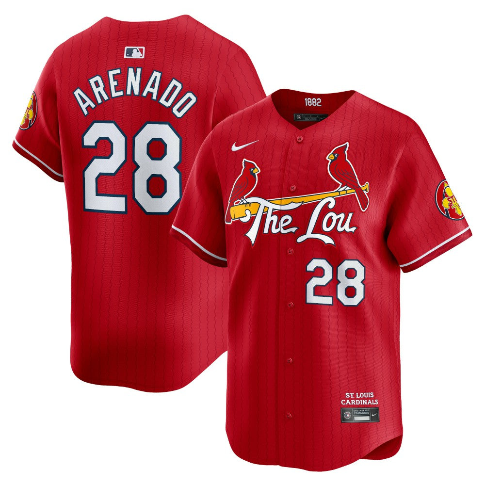 Nolan Arenado St. Louis Cardinals 2024 City Connect Limited Player Jersey Red