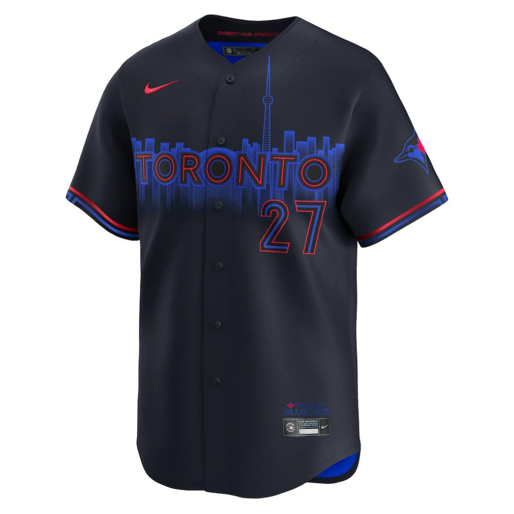 Vladimir Guerrero Jr. Toronto Blue Jays 2024 City Connect Limited Player Jersey Black
