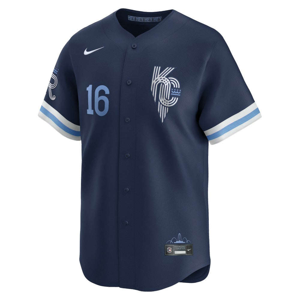 Bo Jackson Kansas City Royals City Connect Retired Player Jersey Navy