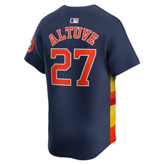 Jose Altuve Houston Astros Alternate Limited Player Jersey - Navy
