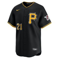 Roberto Clemente Pittsburgh Pirates Alternate Limited Jersey - Black