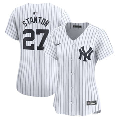 Giancarlo Stanton New York Yankees Women's  Home Limited Player Jersey White